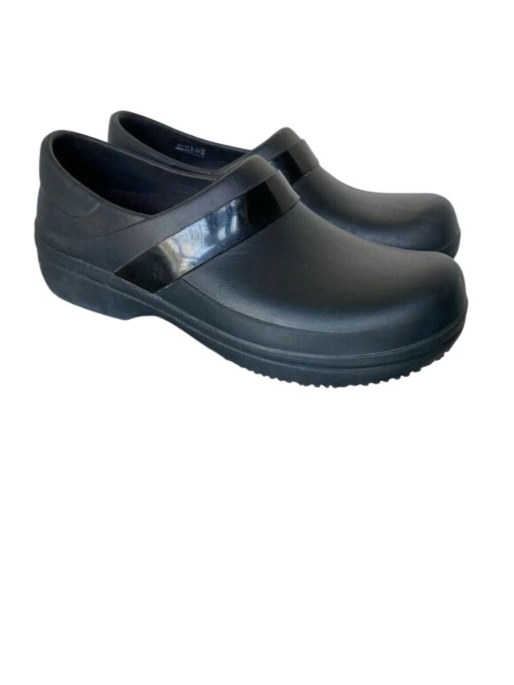 Crocs Neria  Pro 11 Clogs Womens 8 Black Slip Resistant Work Shoes Nursing  Chef